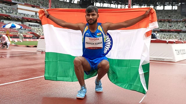 Praveen Kumar Wins India's 6th Gold Medal At Paralympics 2024: High Jumper Clears 2.8m For New Area Record In Paris Showdown